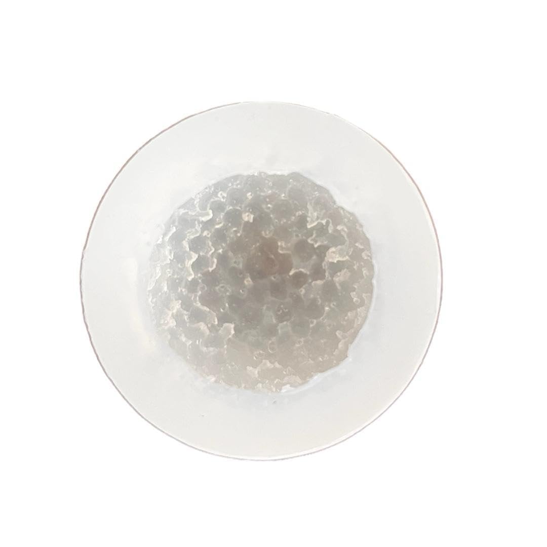 Laddu shaped silicone mould for festive candle making