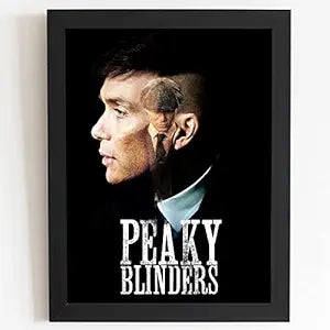 Craftolive Peaky Blinders Thomas Shelby Black Wall Frame - PSTRN102