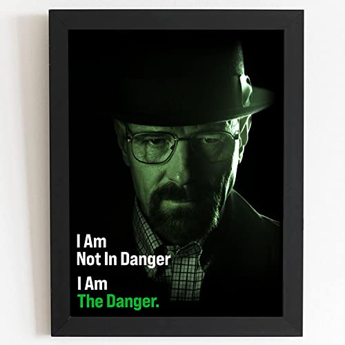 Craftolive Breaking Bad TV Series Walter White Dialogue Wall Frame - PSTRN63