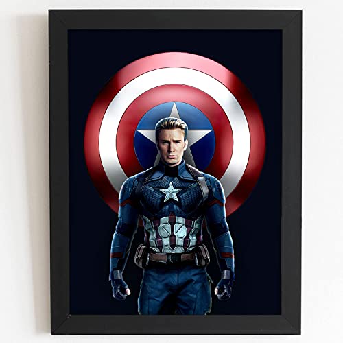 Craftolive Captain America Wall Frame - PSTRN73