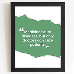 Craftolive Doctor Quote Wall Frame - PSTRN105