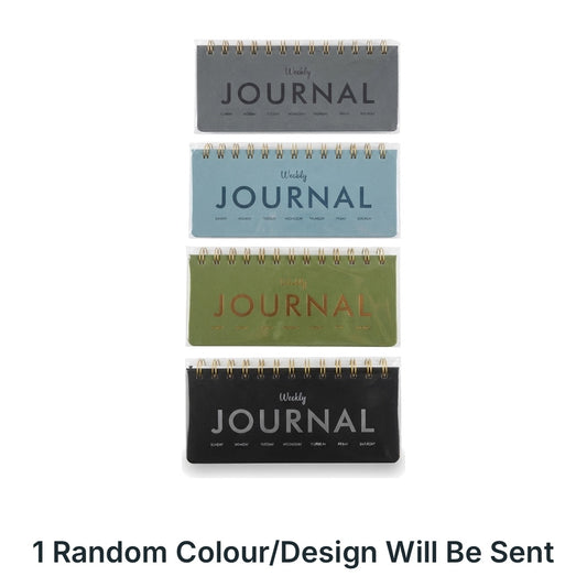 Weekly Journal Spiral Diary, Horizontal