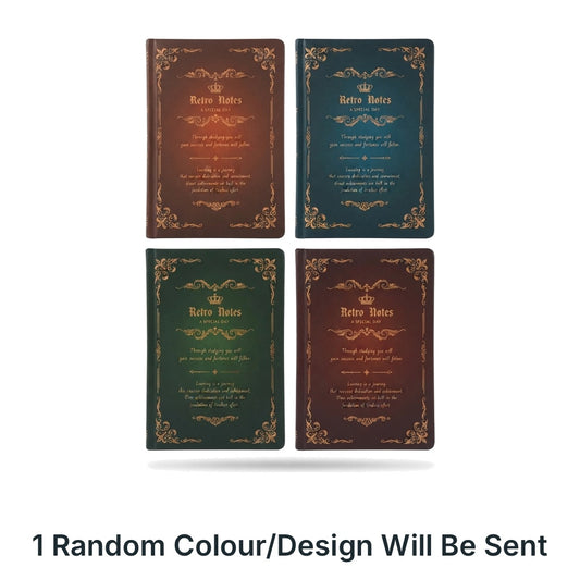 Retro Notes Premium Diary A5