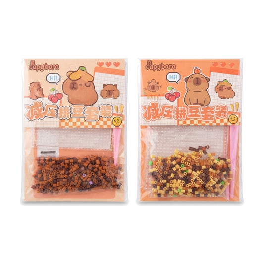 Capybara Stress Relief Beads Set