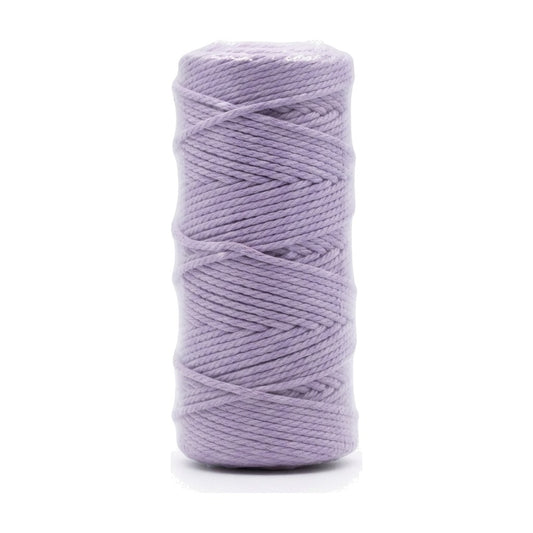 Twisted Macrame 3mm, 100mtr, Lavender