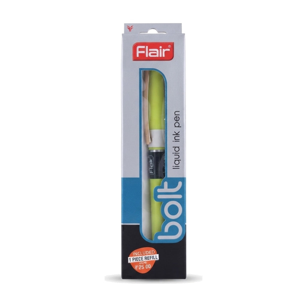 Flair Bolt Liquid Ink Pen Blue