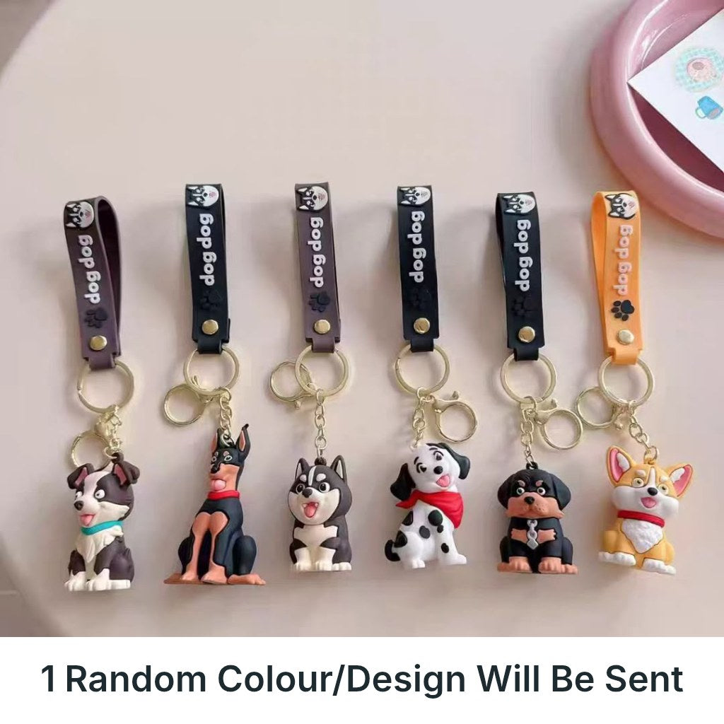 Cute Dog Keychain