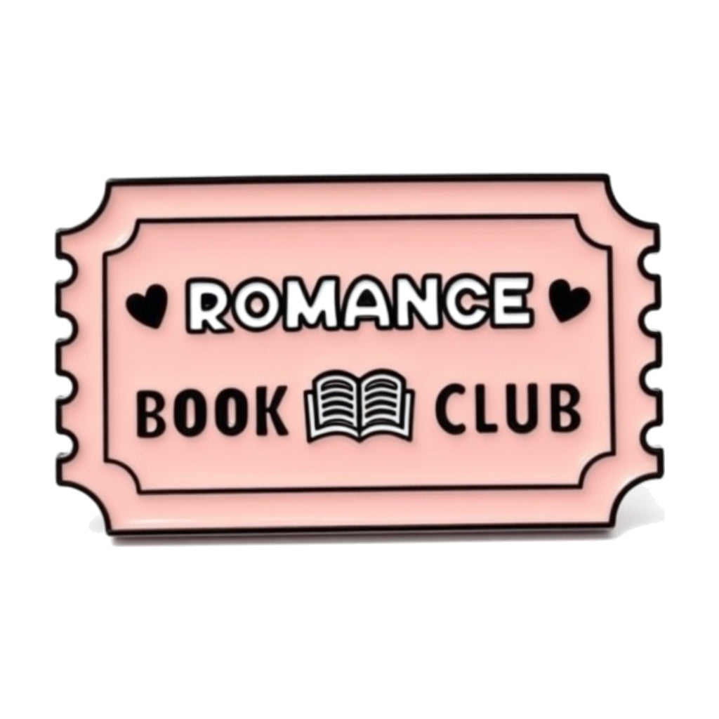 Romance Book Club Enamel Pin Brooch