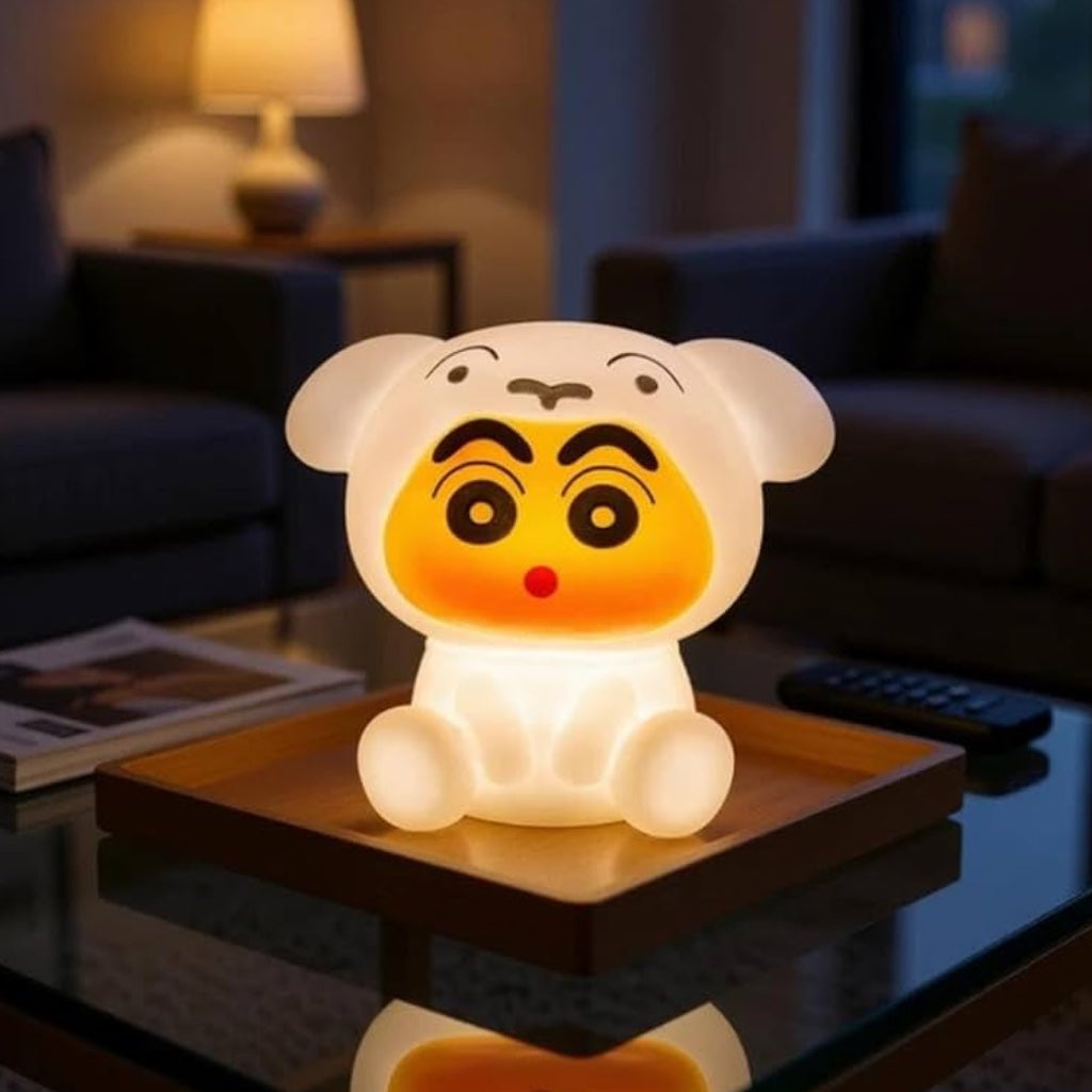 Cute Shinchan Mini Lamp 9cm