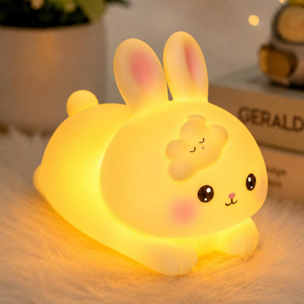 Cute Rabbit Mini Lamp 9cm