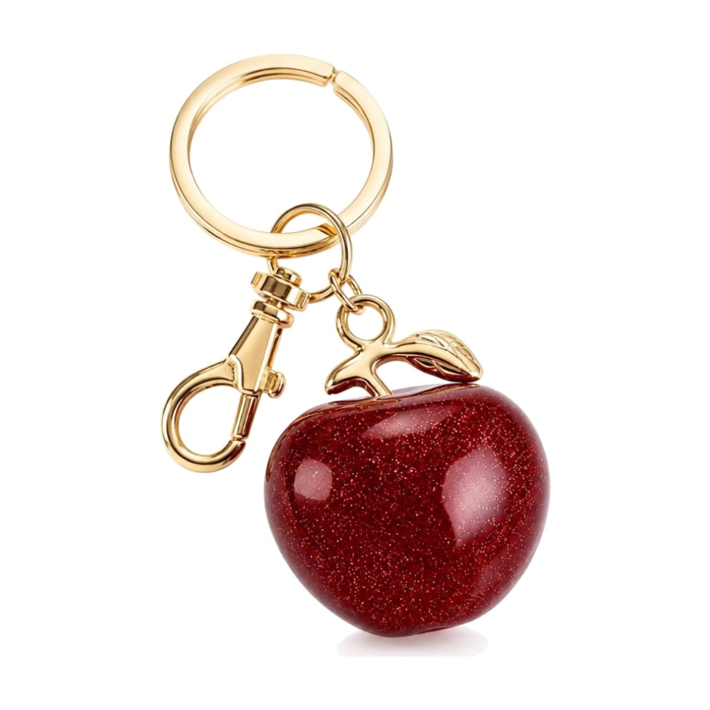 Apple Charm Keychain