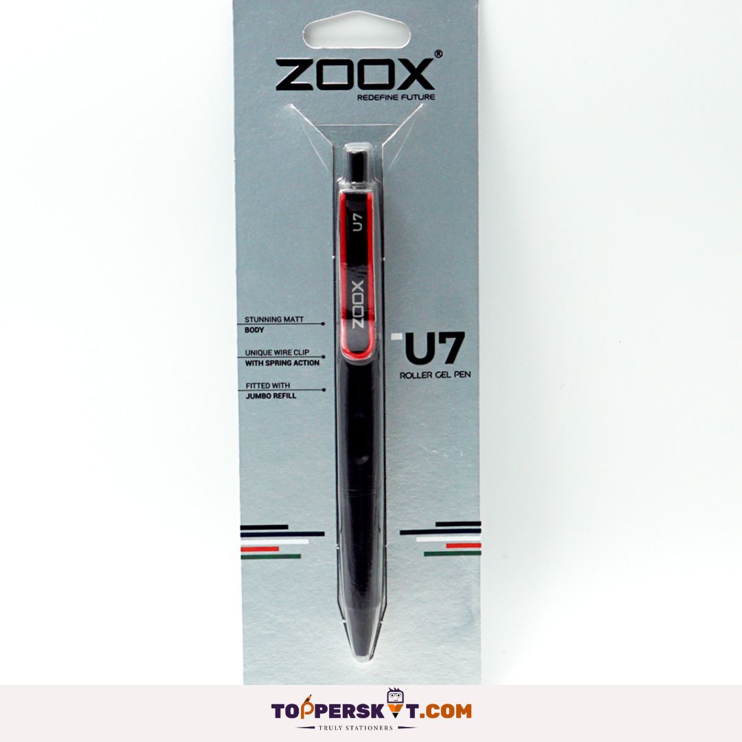 Zoox U7 Roller Gel Pen, Blue