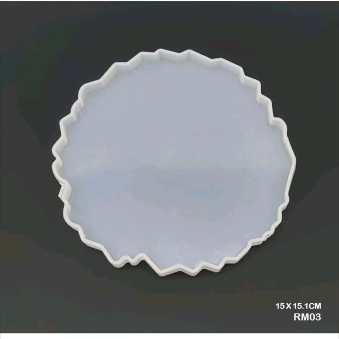 Silicone Mould Agate 5 inches #RM02