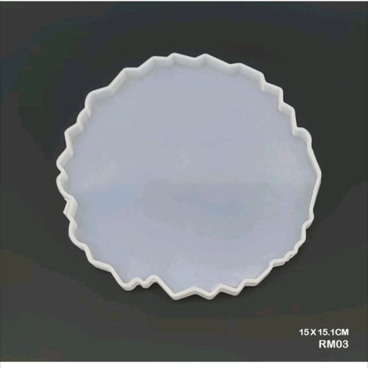 Silicone Mould Agate 5 inches #RM02