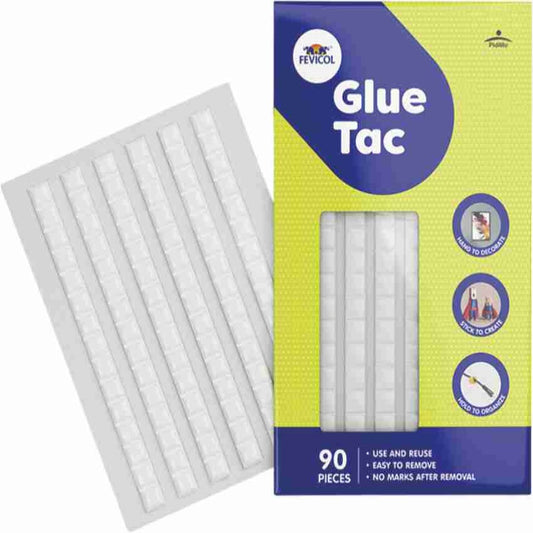 Pidilite Fevicol Glue Tac, 50g, 90 Tacs