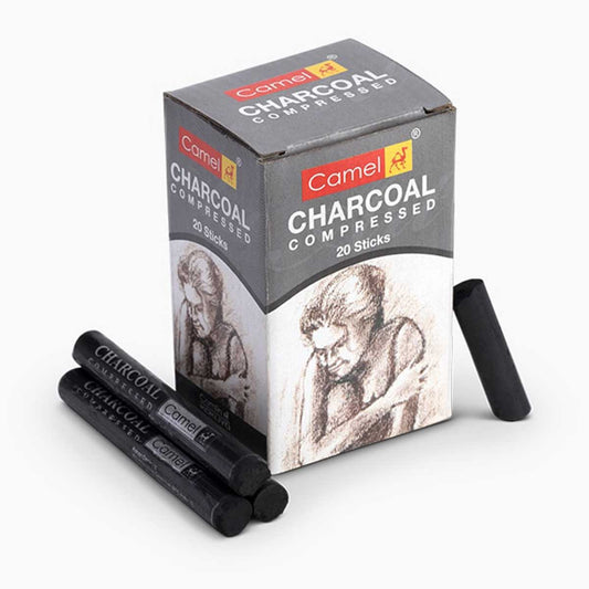 Camel Compressed Charcoal Sticks, 20 Sticks