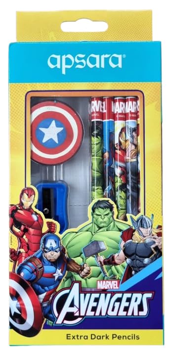 Apsara Marvel Avengers themed pencils, pack of 10