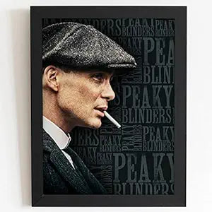 Craftolive Peaky Blinders Thomas Shelby Typography Wall Frame - PSTRN101