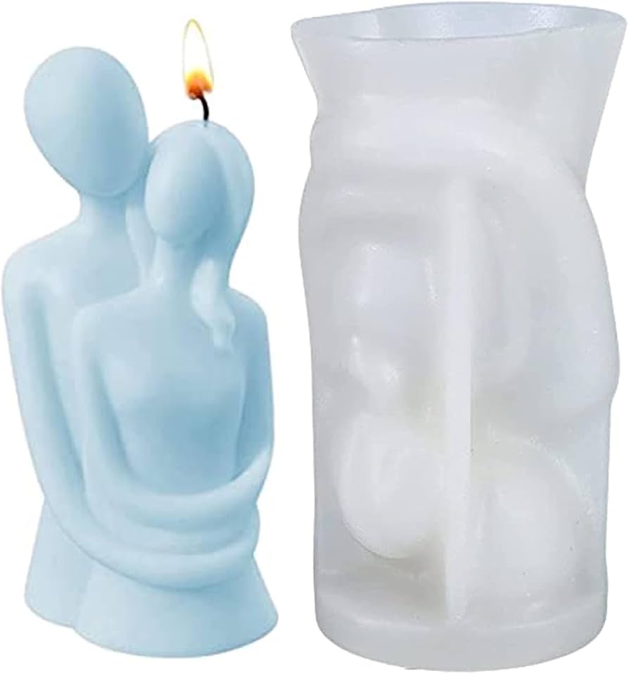 TRC Silicon Mould Candle Couple #DYF6644