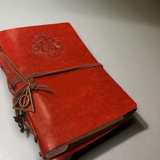 Diary Harry Potter Leather Look with Charm