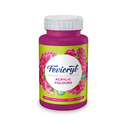 Fevicryl Acrylic Colour 500ml, Deep Brilliant Purple-64