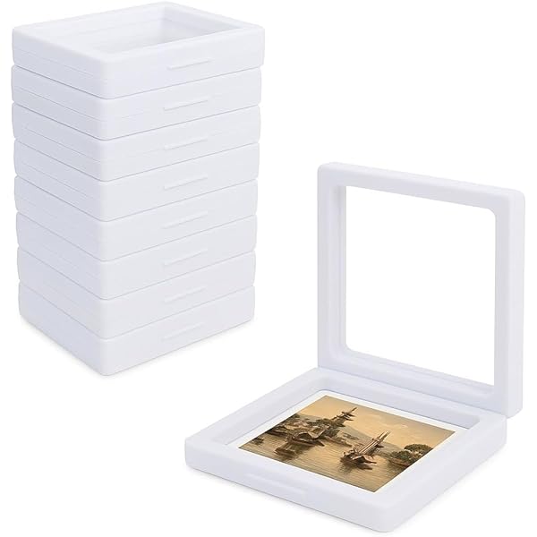 3D Box Frame 4.5 inches, Random Colour