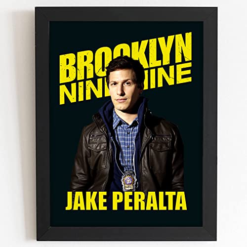 Craftolive Brooklyn Nine Nine Jake Peralta Wall Frame - PSTRN71