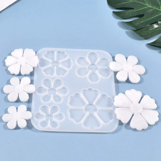 Silicone Mould Flower 5c #RM178