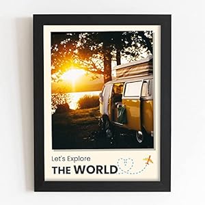 Craftolive Travel Wall Frame for Travellers - PSTRN85