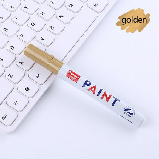 Gana Paint Marker Bold Tip, Golden