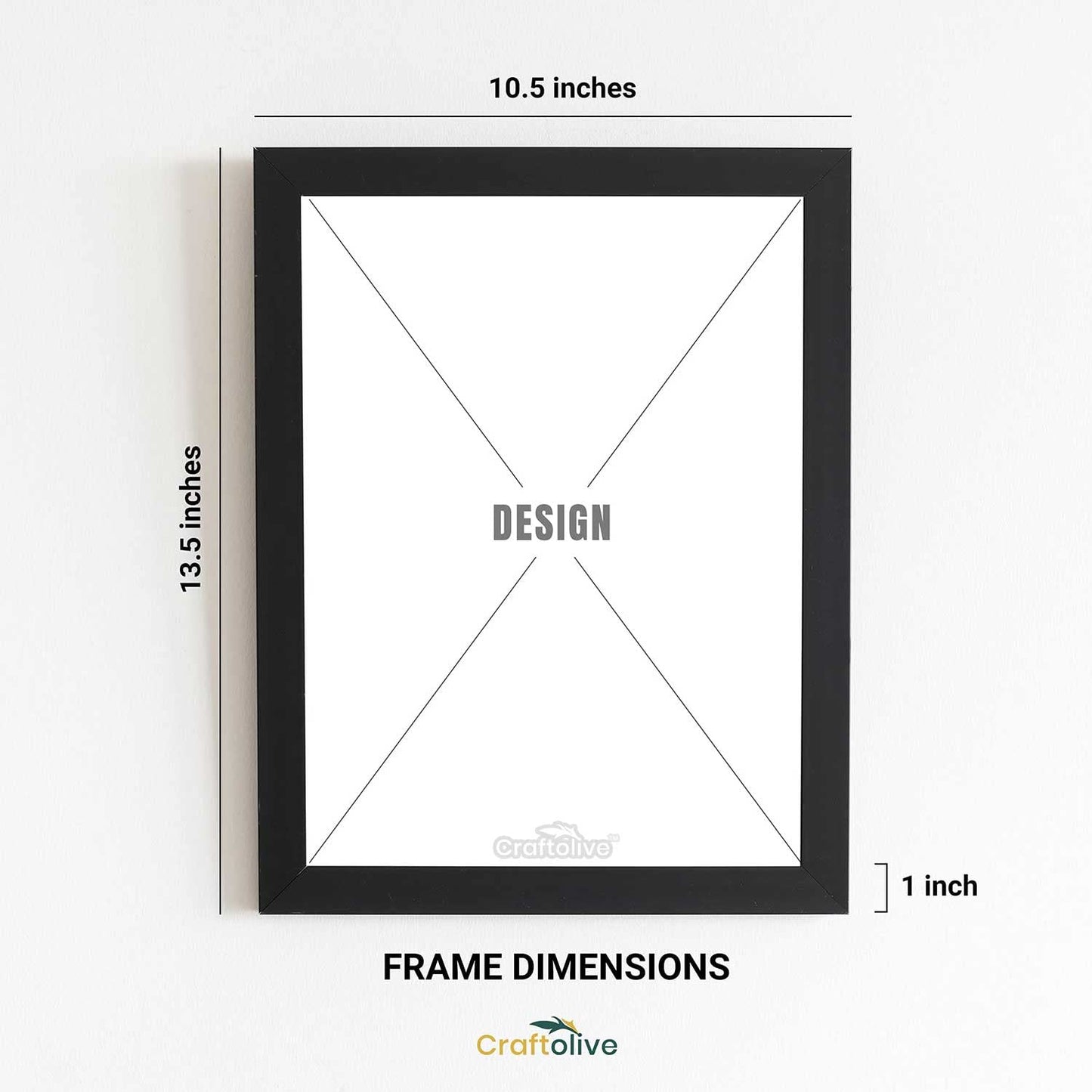 Craftolive Think Outside The Box Wall Frame - PSTRN41