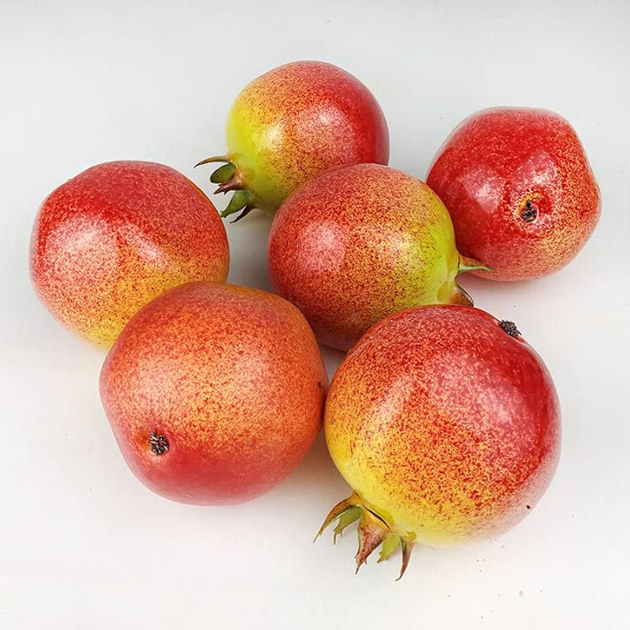 TRC Artificial Fruits 6pc, #RAW-1941-F, Random Fruit