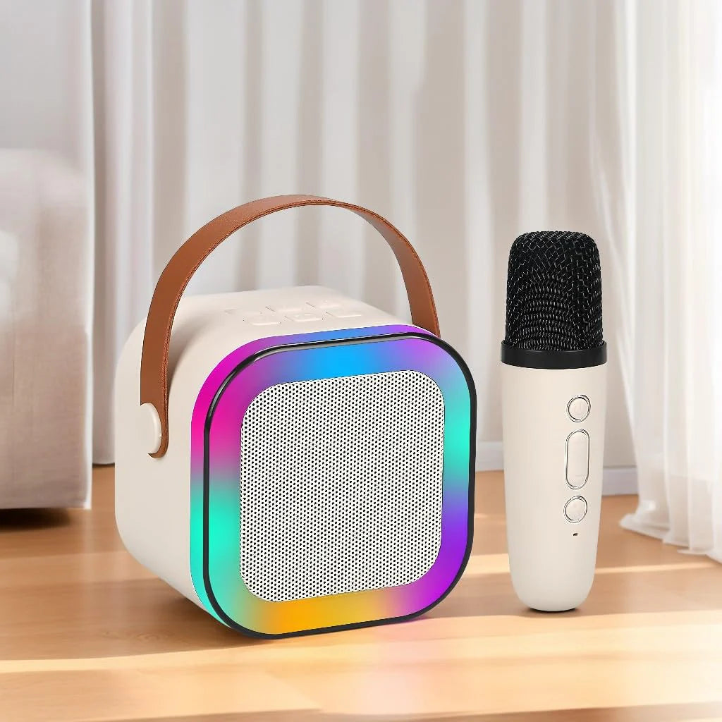 Portable Karaoke Speaker and Mic Set