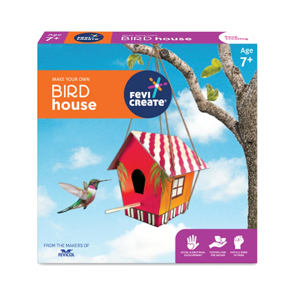 Pidilite Fevi Create DIY Kit, Bird House