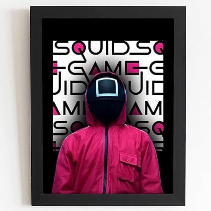 Craftolive Squid Game Man Wall Frame - PSTRN82
