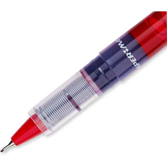 Flair Liquid GT pen with red ink and metallic body