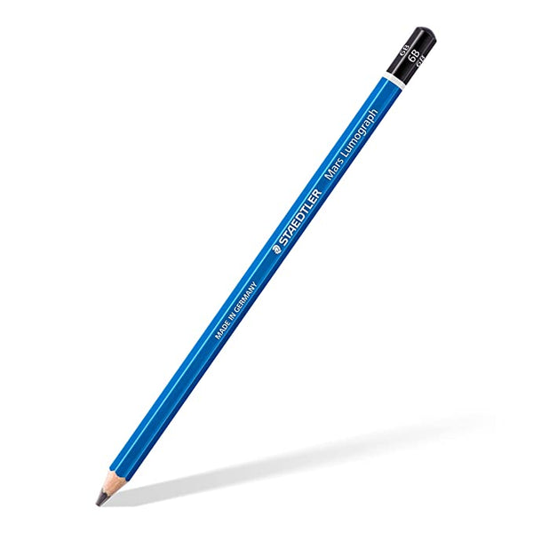 Box of twelve Staedtler Mars Lumograph 6B graphite pencils