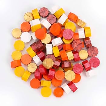 Generic Wax Beads 50pc, Mixed Colours #SWP51