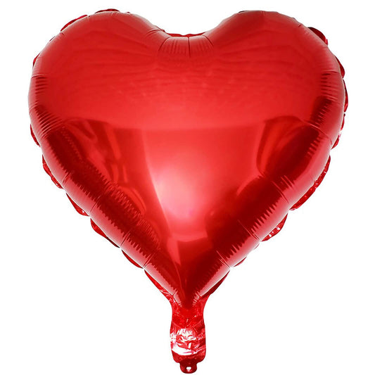 LD Foil Balloon 16 inches, Heart, Red
