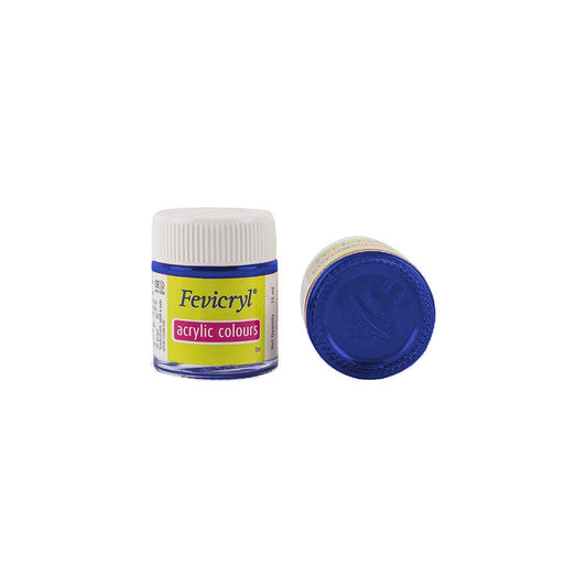 Fevicryl Acrylic Colour Loose, 15ml, Ultramarine Blue-23