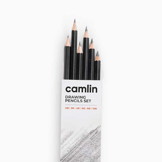 Camlin Drawing Sketching Pencils Set, 6 Shades