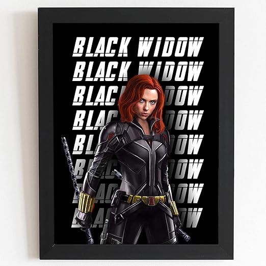 Craftolive Black Widow Wall Frame - PSTRN84