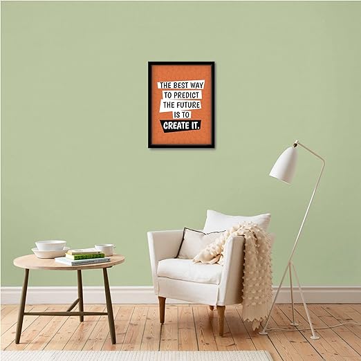 Craftolive Future Motivational Poster Wall Frame - PSTRN114