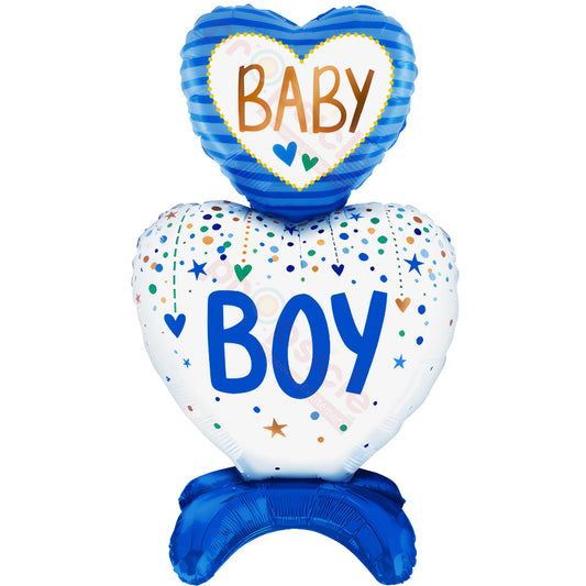 LD Foil Balloon 32 inches, Baby Boy, Blue