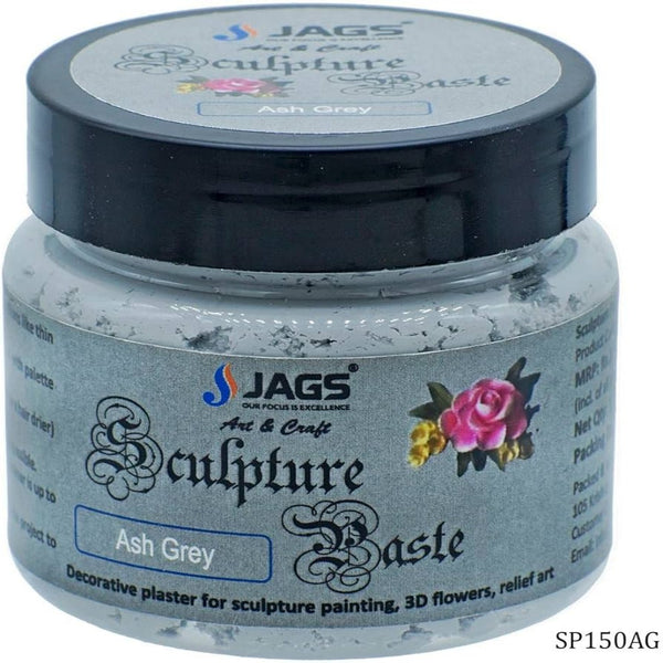 Jags Sculpture Paste 150g jar in Ash Grey shade
