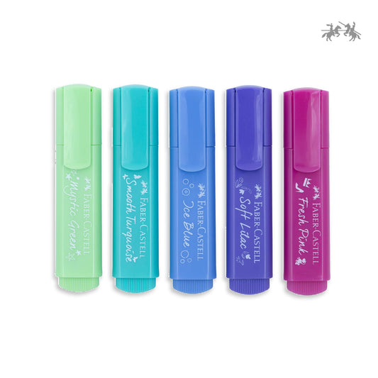 Faber-Castell Textliners Pastel 5 Shades