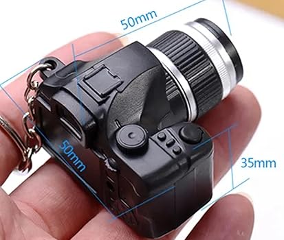 Keychain DSLR Camera with Flash & Sound
