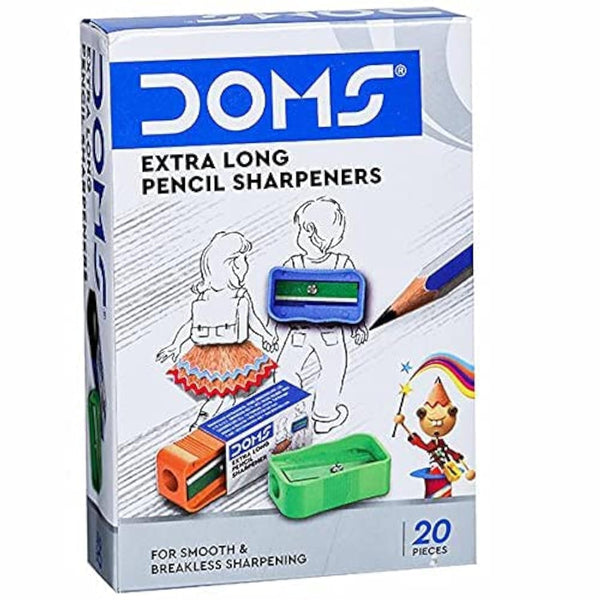 Doms Extra Long Pencil Sharpener, single unit