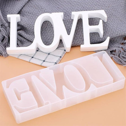 Silicone Mould Love 8 inches