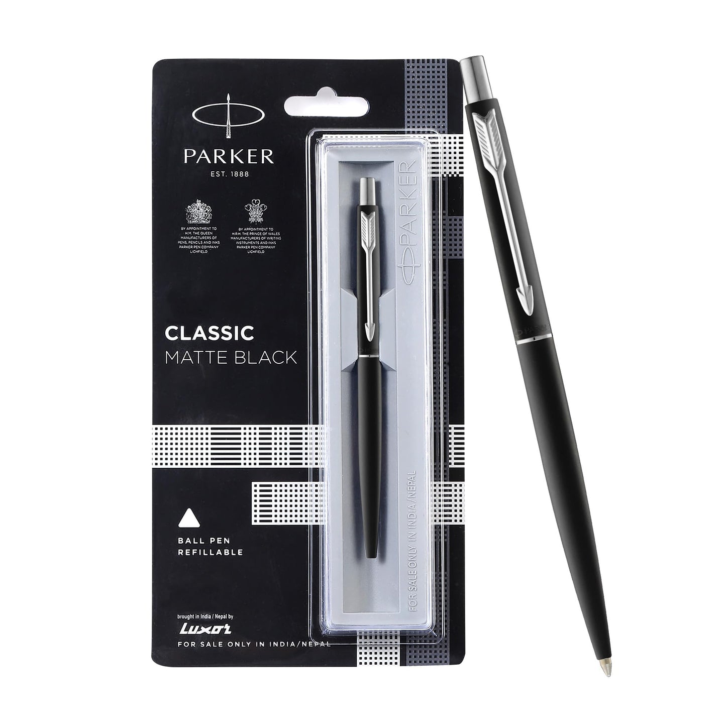 Parker Classic Matte Black Pen #16114